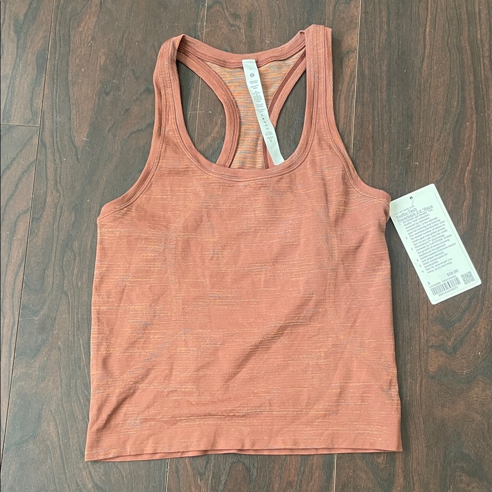 Lululemon Athletica Rust Tank Top